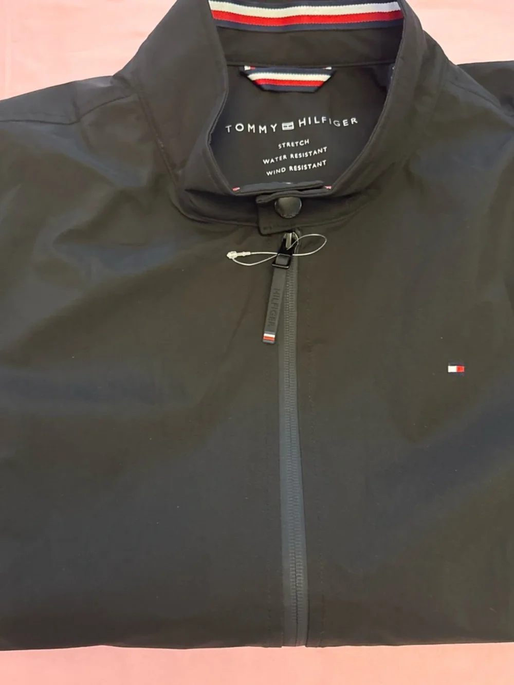 Tommy Hilfiger Boys Black Wind-Resistant Jacket
